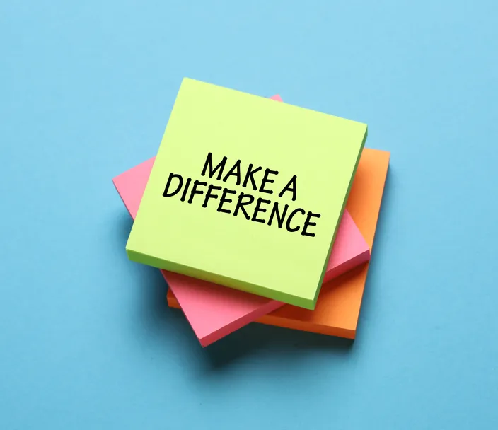Make a difference