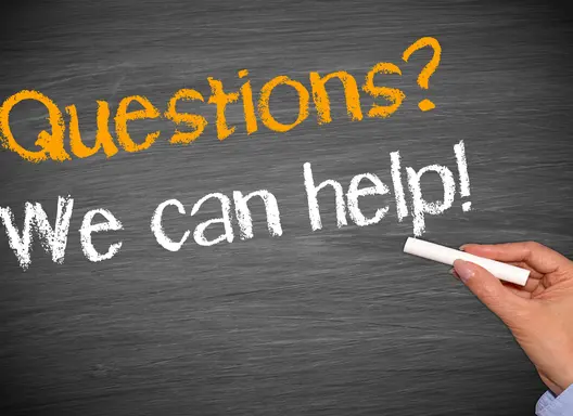 Questions? We can help!