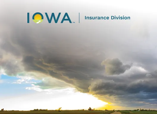 IID Logo and Storm Clouds