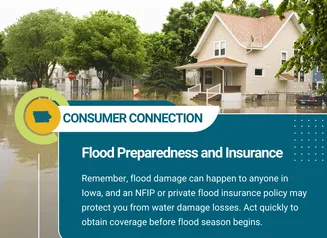 Consumer Connection Flood Preparedness Promo Image